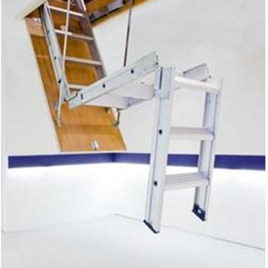 MAP aluminium zoldertrap 3 delen - tussenpositie