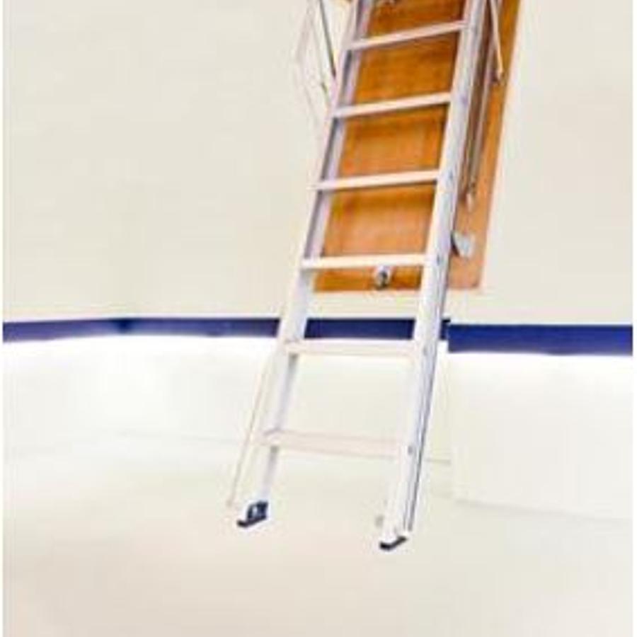 MAP aluminium zoldertrap 1 deel - zijaanzicht
