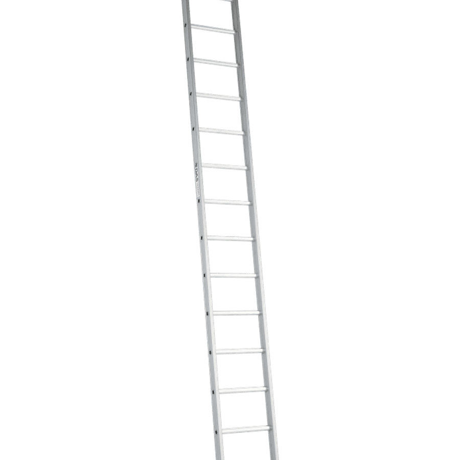Solide Enkele ladder / 18 sporten, rechte voet, STAB290