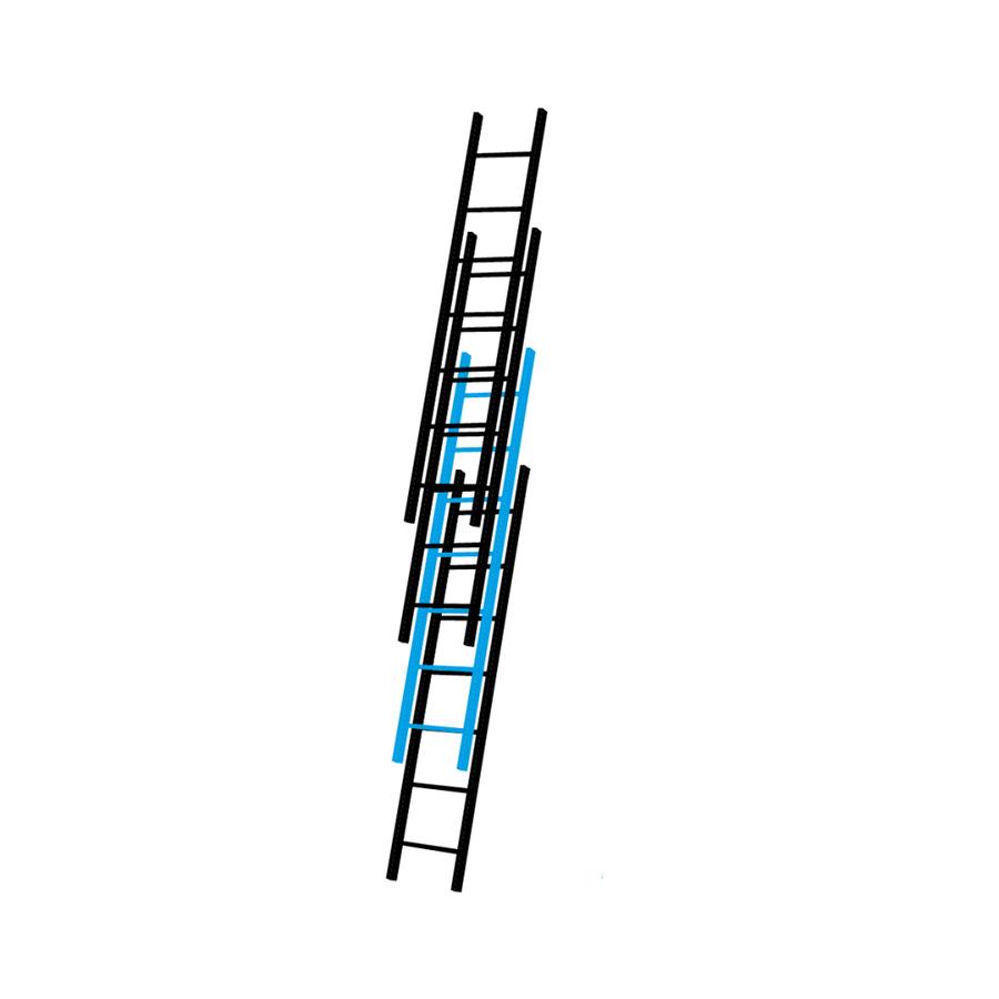 Solide BREEDSTE MIDDENDEEL V08 / 4 x 8, rechte voet