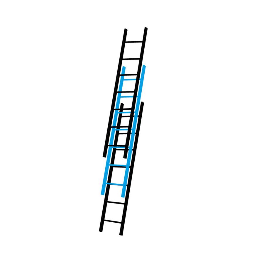 Solide MIDDEN DEEL F16 / 3 x 16, rechte voet