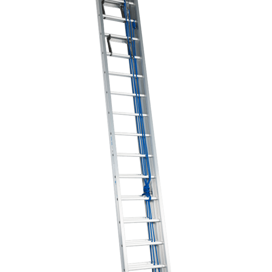 Solide Schuifladder met touw / 3 x 22, STAB4124,